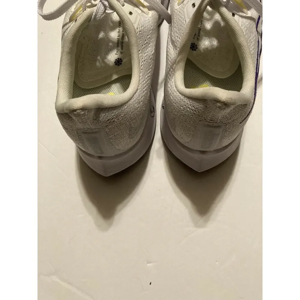 Womens Nike Zoom Pegasus Running Shoes Sz 10 Used White Mesh BV5740 101‎